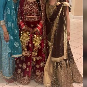 Indian Pakistani wedding gown
